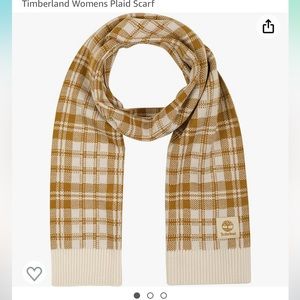 Timberland plaid scarf brand new